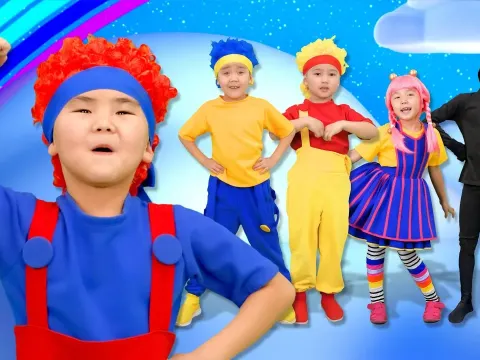 Fun Kids Song: Chicky, Cha-Cha, Lya-Lya, Boom-Boom with Super Mini DB