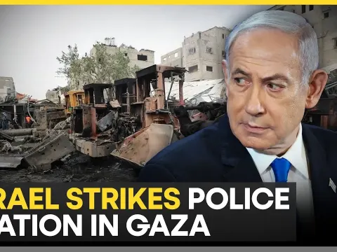Israeli Airstrike on Gaza Police Station Kills Teenager, Wounds Officers