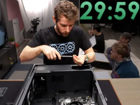 PC Building Speed Challenge: Who Can Assemble a Computer the Fastest