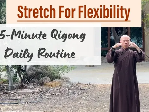 15-Minute Morning Qigong Stretch for Upper Back and Spine Flexibility