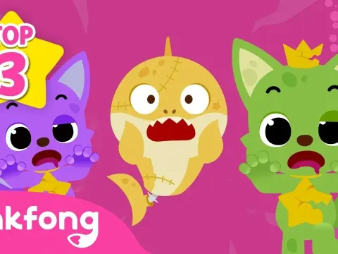 Zombie Sharks and Monster Trucks: A Halloween Cartoon Mix