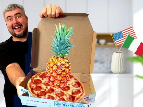 American Pizza Variations Taught to an Italian Chef