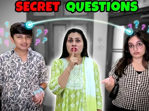 Aayu and Pihu's Secret Twin Telepathy Challenge: Fun Family Games and Surprises