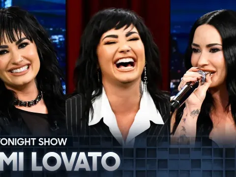 Demi Lovato Plays Games and Sings Genre Challenges on Talk Show