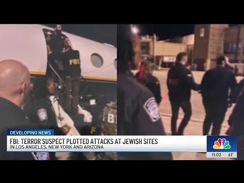 FBI Foils Terror Plot Targeting Jewish Sites in Los Angeles, New York, and Arizona