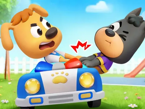 Sharing and Friendship Lessons from Little Labrador and Dobie
