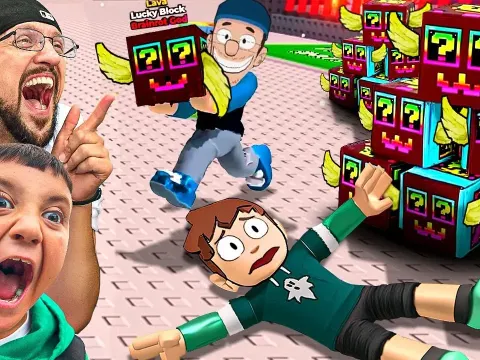Protect 20 Lucky Blocks in Roblox Stealer Brain Rot Challenge