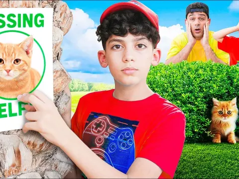 Jason and Alex Search for a Missing Cat and Learn the Value of Teamwork