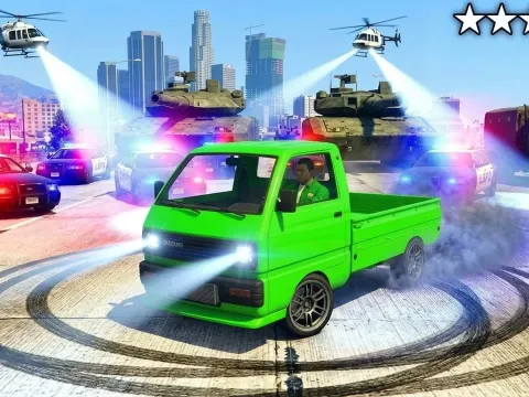 GTA V Drift Tuning Challenge: Can You Escape a Five-Star Wanted Level While Only Drifting?