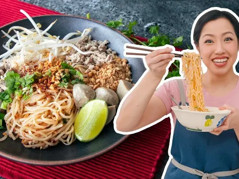 How to Make Thai Dry Noodles: A Street Food Secret Revealed