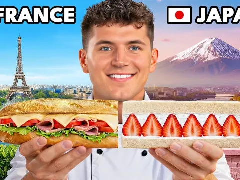Comparing the World's Most Famous Sandwiches from Japan, Italy, and France