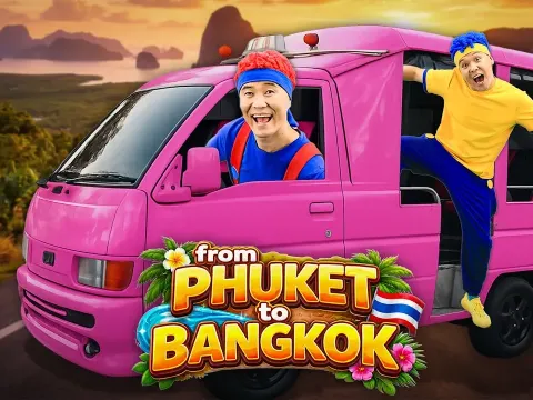 Traveling from Phuket to Bangkok in Thailand