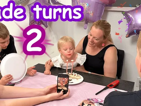 A Toddler's Second Birthday Celebration with Family and Friends