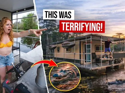 Living on a Houseboat in a Louisiana Swarm of Alligators: A Swamp Adventure