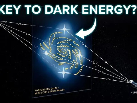 Dark Energy Mystery: How Gravitational Lensing Could Reveal the Universe's Expansion Rate