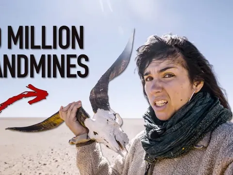 Driving Alone Through the World's Longest Minefield in Western Sahara