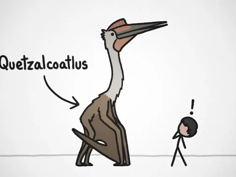 How the Giant Quetzalcoatlus Pterosaur Achieved Flight Despite Its Massive Size