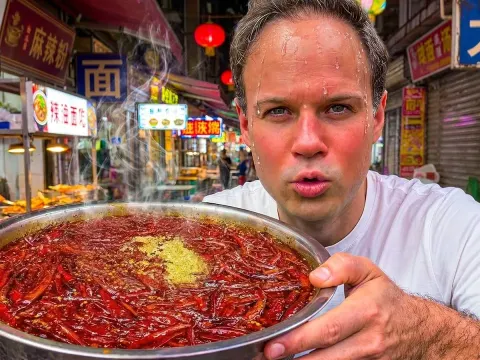 Surviving the World's Spiciest Chinese Food in Guizhou Province