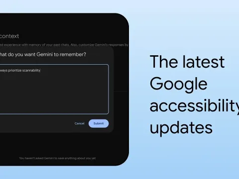 Google Accessibility Updates: New Features for Android, Pixel, and YouTube