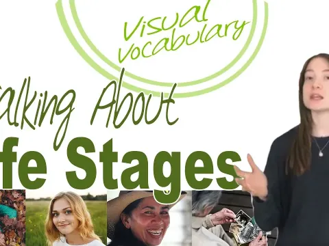 How to Talk About Life Stages in English: Visual Vocabulary Guide