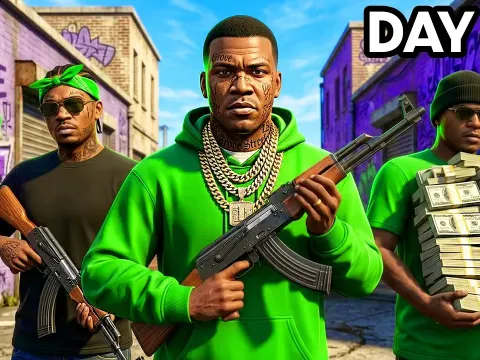Building the Largest Gang in GTA 5 Over 100 Days