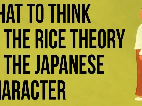 How Rice Farming Shaped the Japanese Character: The Rice Theory Explained
