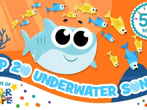 Underwater Songs for Kids: Fun Ocean Adventures with Baby Shark and Friends