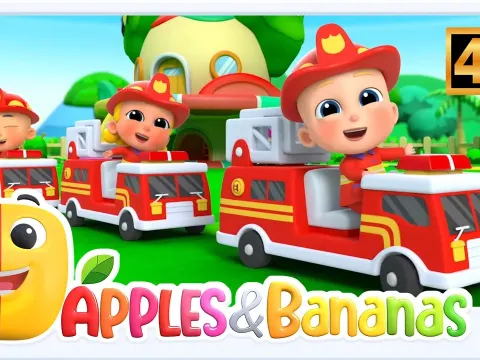 Fire Truck Song and Fun Nursery Rhymes for Kids to Sing Along