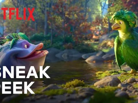 Boogle and Firewolf Encounter in Swapped: A Netflix Sneak Peek