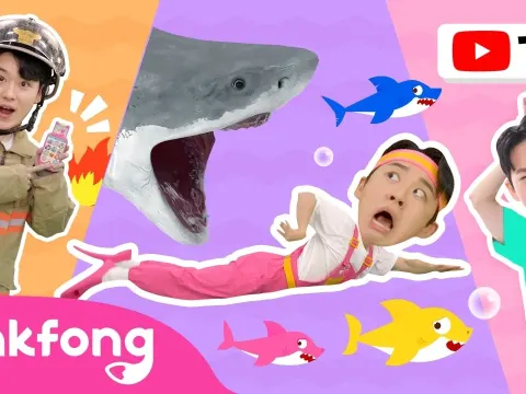 Hoi's Playground Adventures with Baby Shark Friends