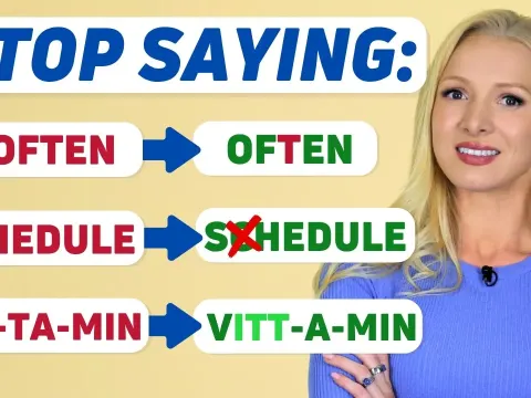 50 Common English Words You Might Be Mispronouncing