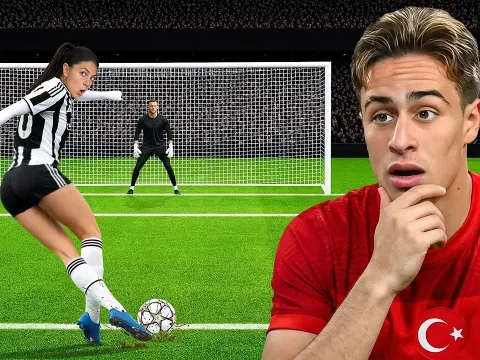 Kenan Yildiz Rates My FC 26 Card and Football Skills in Fun Challenge