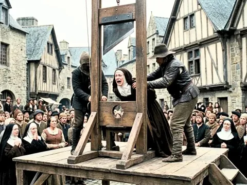 The Execution of 16 Carmelite Nuns During the Reign of Terror in Paris