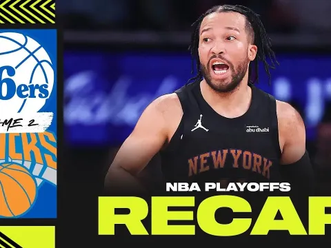 Knicks Take Commanding 2-0 Series Lead Over 76ers in NBA Playoffs