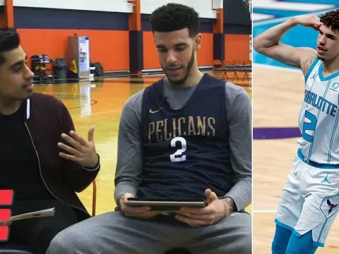 Lonzo Ball Shares His Thoughts on LaMelo Ball's Best Highlights and Growth
