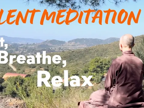10-Minute Silent Sitting Meditation for Deep Relaxation and Inner Peace