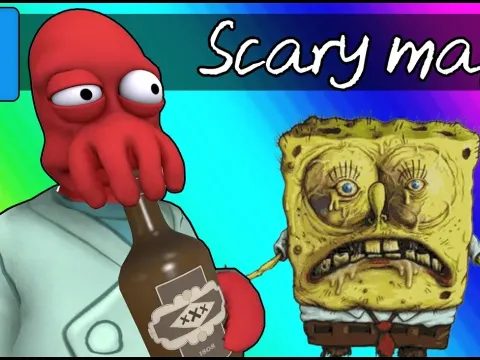 Exploring a SpongeBob-Themed Horror Map in Garry's Mod