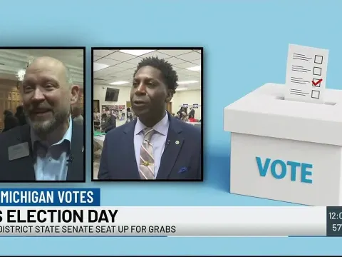Michigan 35th District State Senate Race: Candidates Cast Their Votes