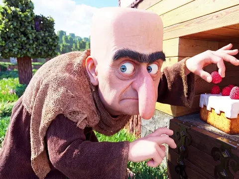 A Mysterious Cake Thief Causes Chaos in a Minecraft Village