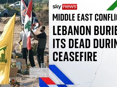 Southern Lebanon Families Bury Their Dead Amid Fragile Ceasefire with Israel