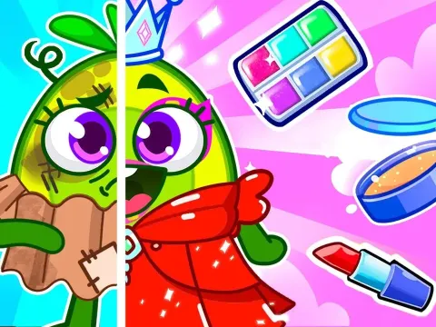 Magical Princess Makeup and Dress-Up Adventure for Kids