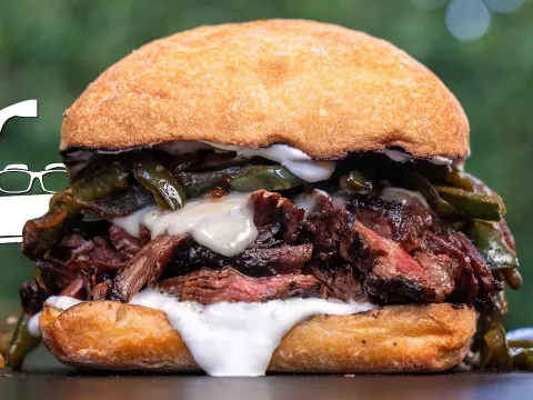 How to Make a Chipotle Brown Sugar Hanger Steak Sandwich