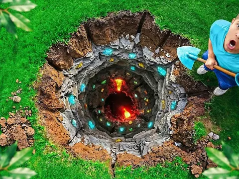 Digging Through 1,000 Layers of Earth: A Minecraft Adventure