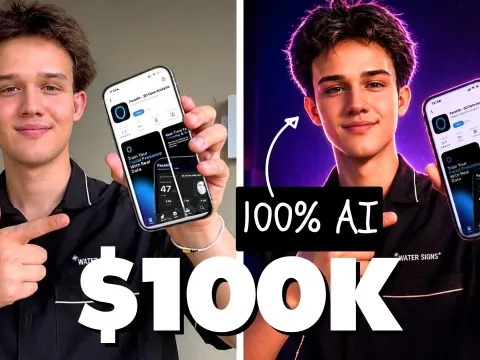 How a 19-Year-Old Made $100K Using AI Influencers to Market His App