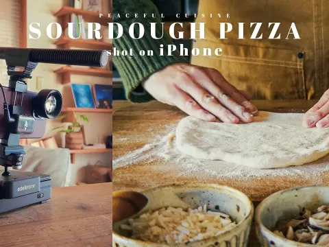 How to Shoot a Professional Cooking Video with an iPhone: Sourdough Pizza Recipe