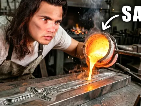 Casting Functional Objects from Molten Salt in a DIY Experiment