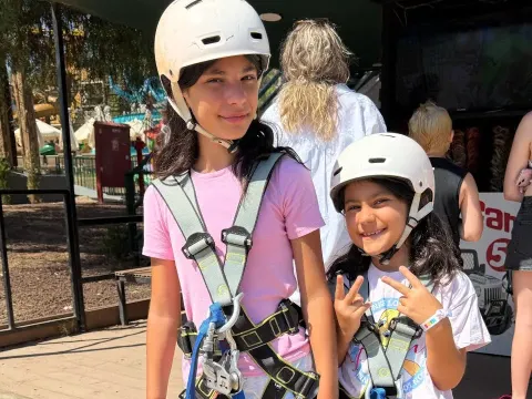 Thrilling Zipline Adventure Showcases Excitement and Fun