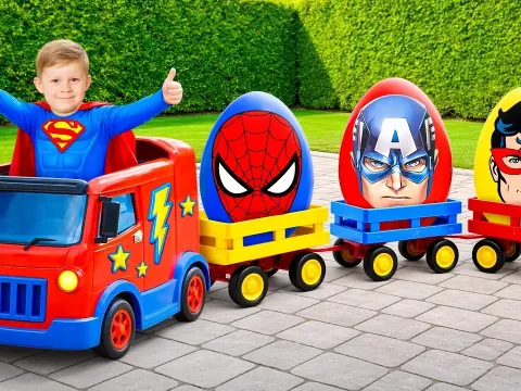 Children Transform into Superheroes to Help Their Community