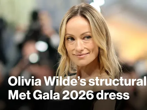 Olivia Wilde's Met Gala 2026 Gown: Business in Front, Party in Back