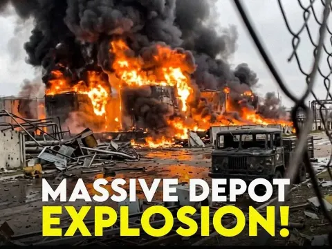 Russia Launches 20-Hour Assault on Dnipro, Striking Oil Depot and Energy Infrastructure